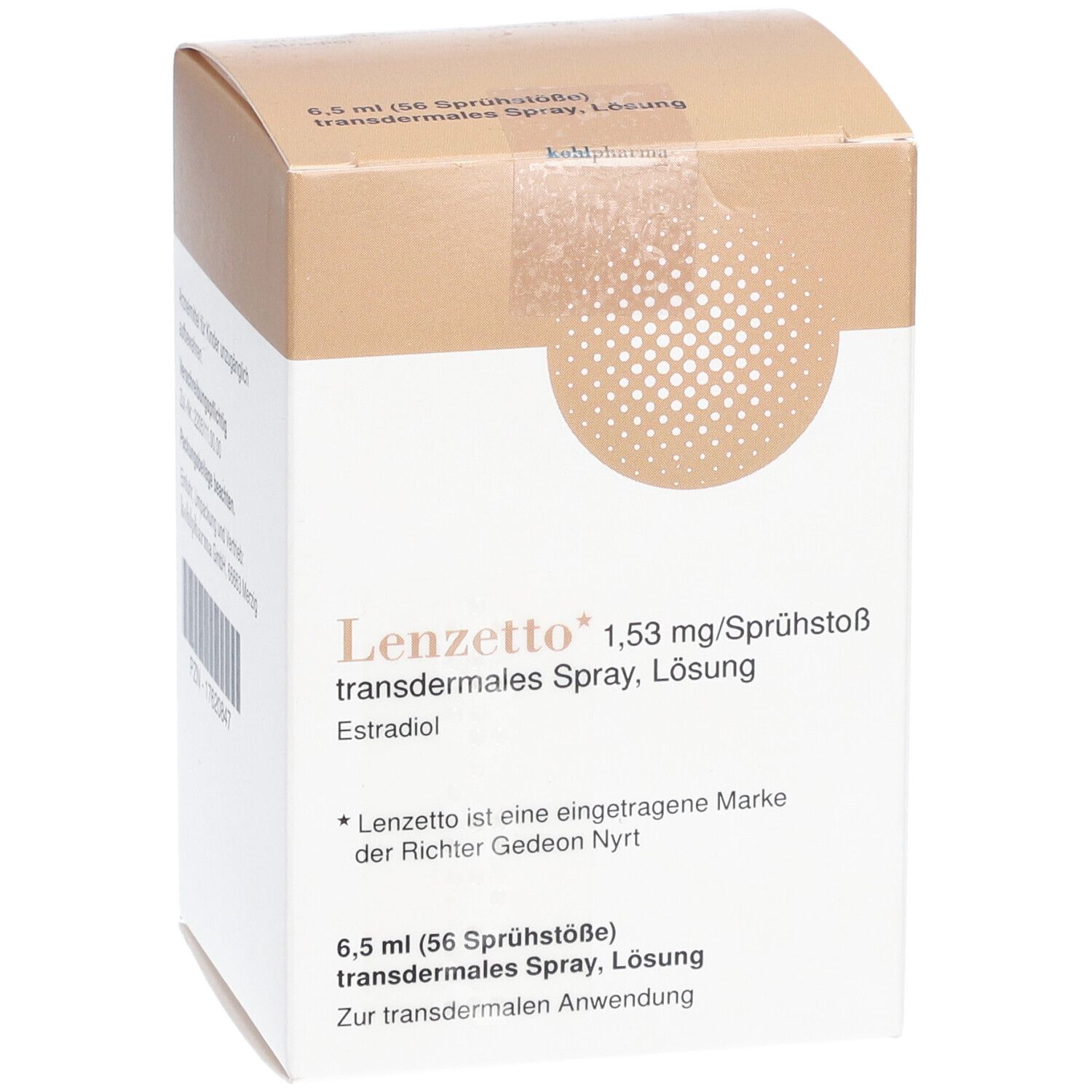 LENZETTO 1,53 mg/Sprühstoß transdermales Spray