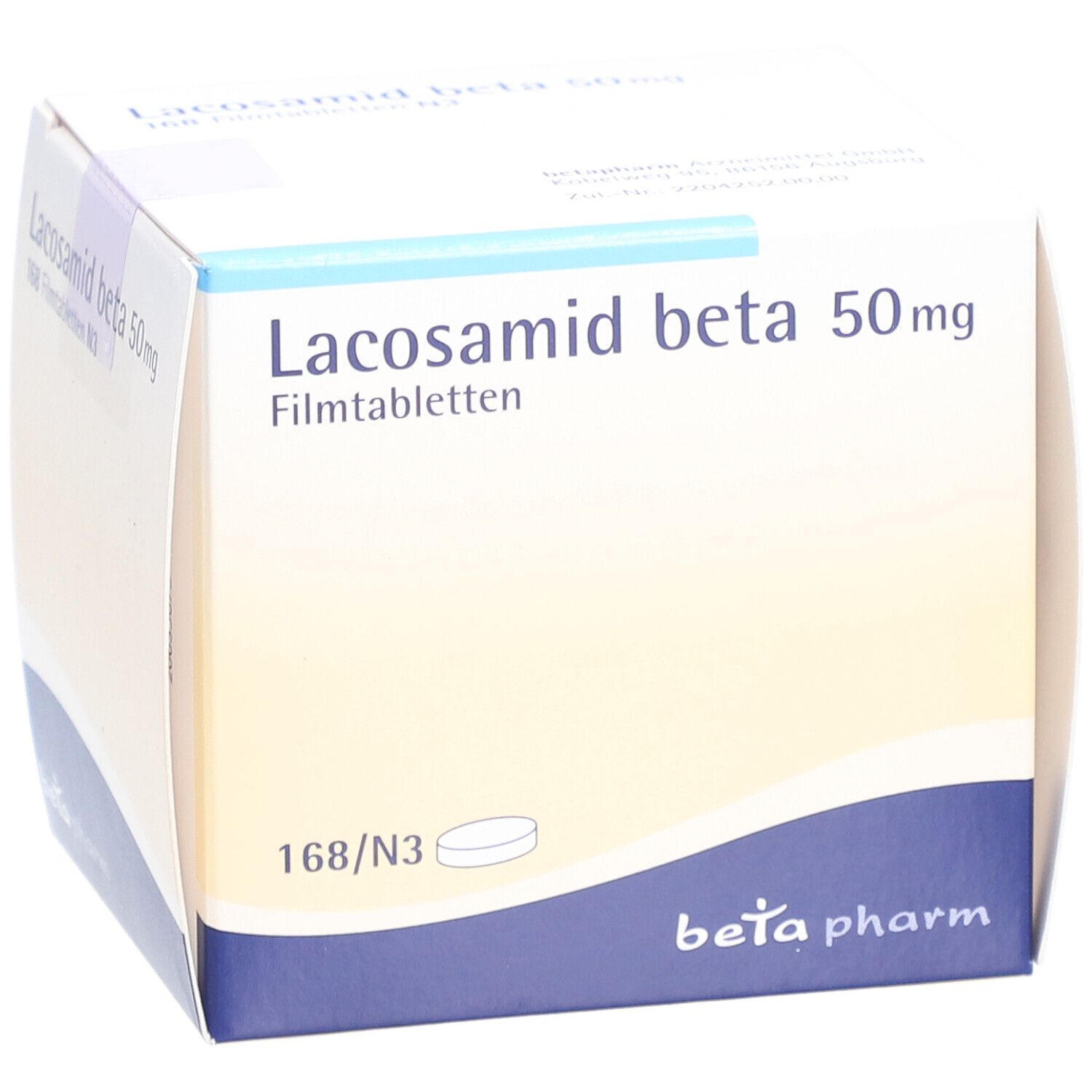 LACOSAMID beta 50 mg Filmtabletten