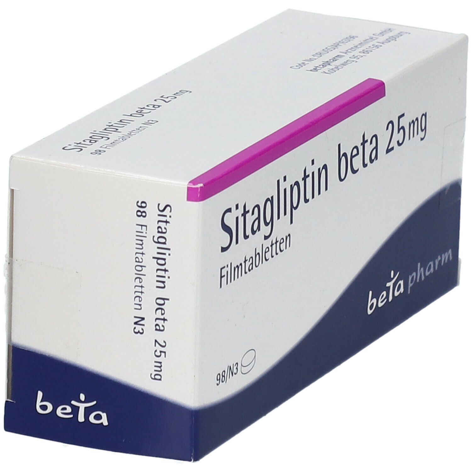 Sitagliptin beta 50 mg Filmtabletten 56 St