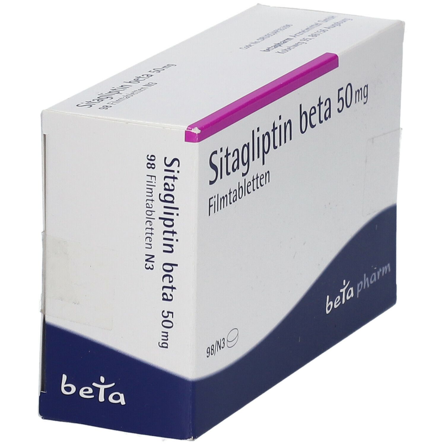 Sitagliptin beta 50 mg Filmtabletten 56 St