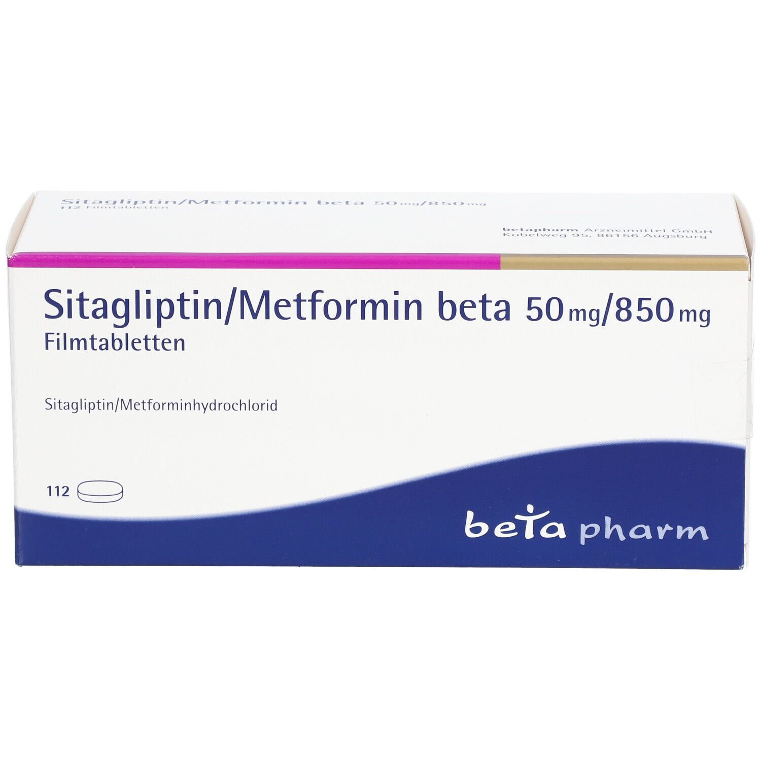 SITAGLIPTIN/Metformin beta 50 mg/850 mg Filmtabl.