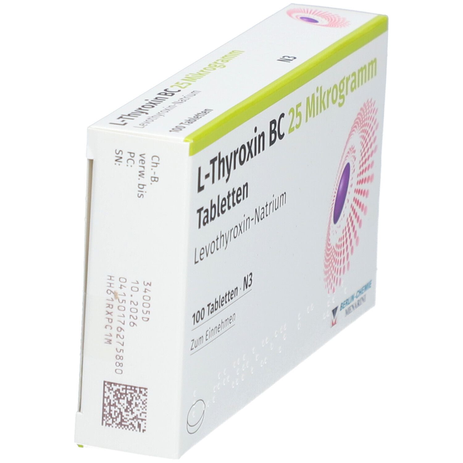 L-Thyroxin BC 25 Mikrogramm Tabletten 50 St