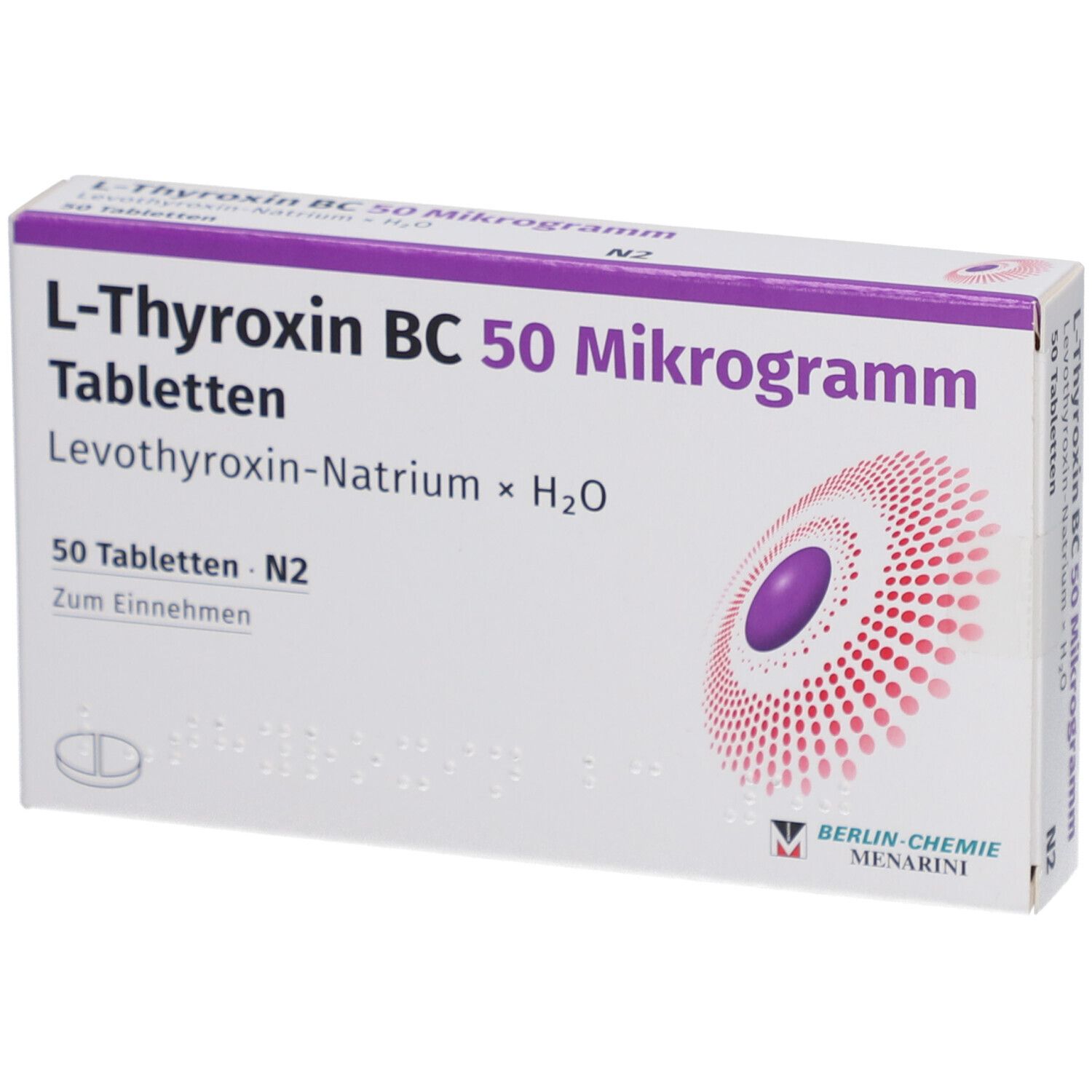 L-THYROXIN BC 50 Mikrogramm Tabletten