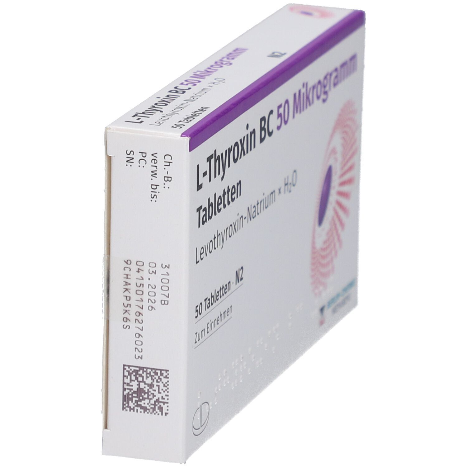 L-THYROXIN BC 50 Mikrogramm Tabletten