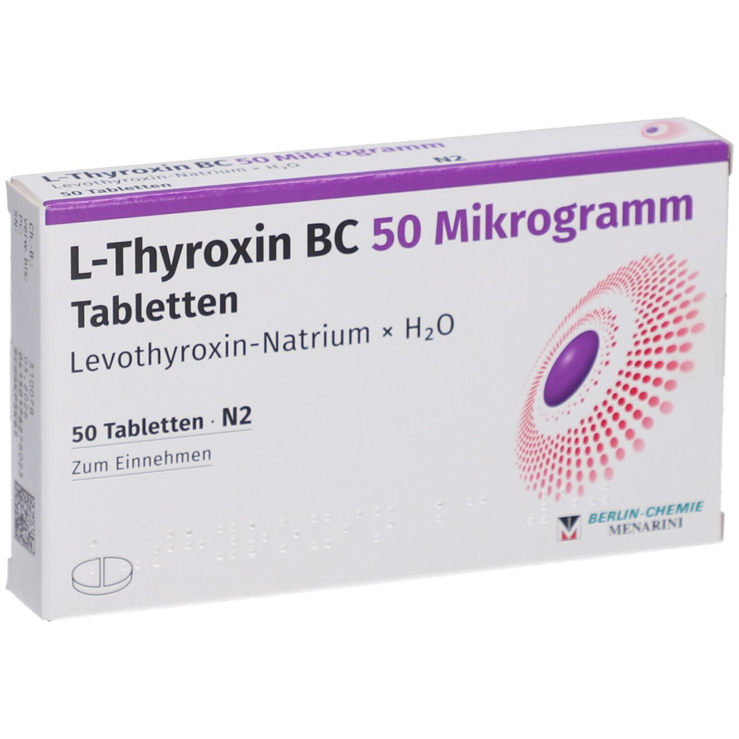 L-THYROXIN BC 50 Mikrogramm Tabletten