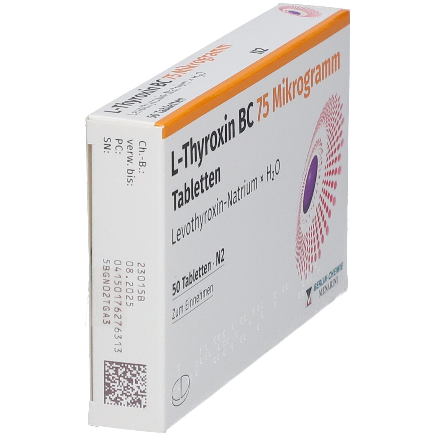 L-THYROXIN BC 75 Mikrogramm Tabletten