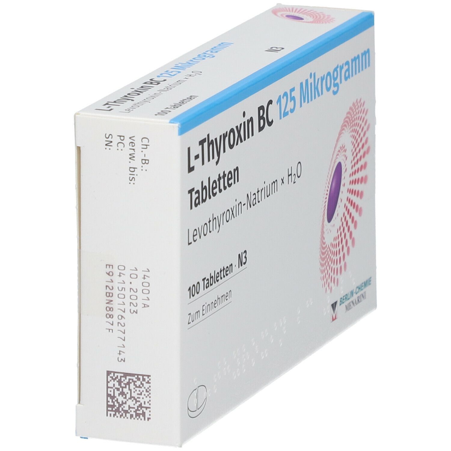 L-THYROXIN BC 125 Mikrogramm Tabletten