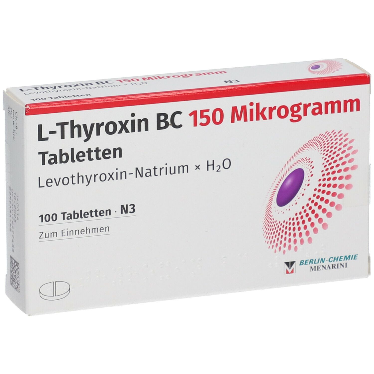 L-THYROXIN BC 150 Mikrogramm Tabletten