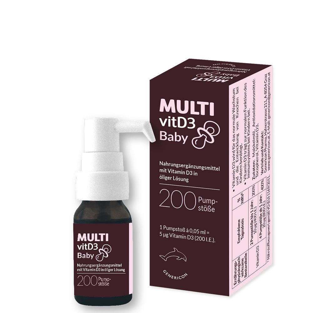 Multivitd3 Baby Pumplösung 10 ml