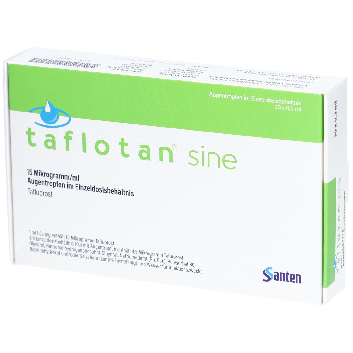 TAFLOTAN sine 15 µg/ml Augentr.im Einzeldosisbeh.