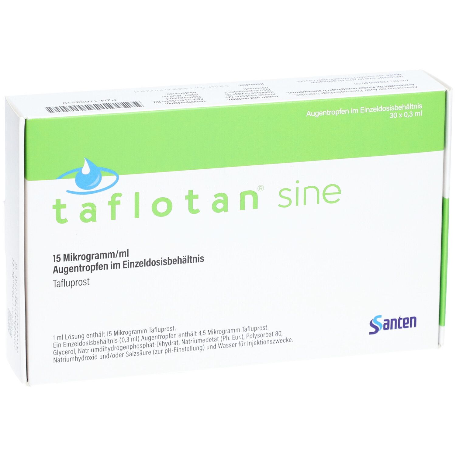 TAFLOTAN sine 15 µg/ml Augentr.im Einzeldosisbeh.