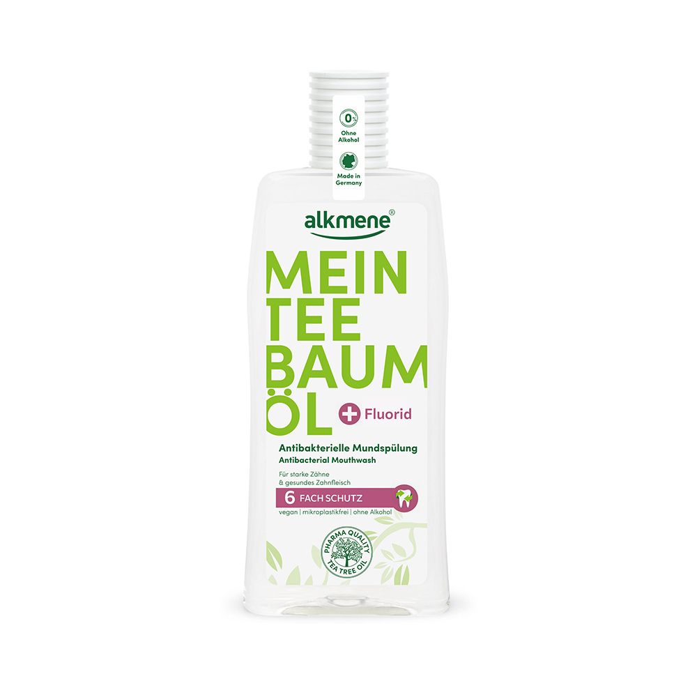 alkmene Mein Teebaumöl Antibakterielle Mundspülung
