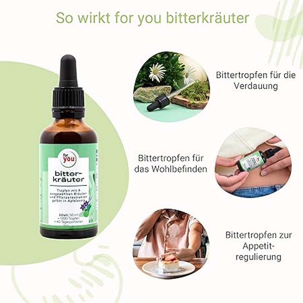 For you eHealth Bitterkräuter Tropfen