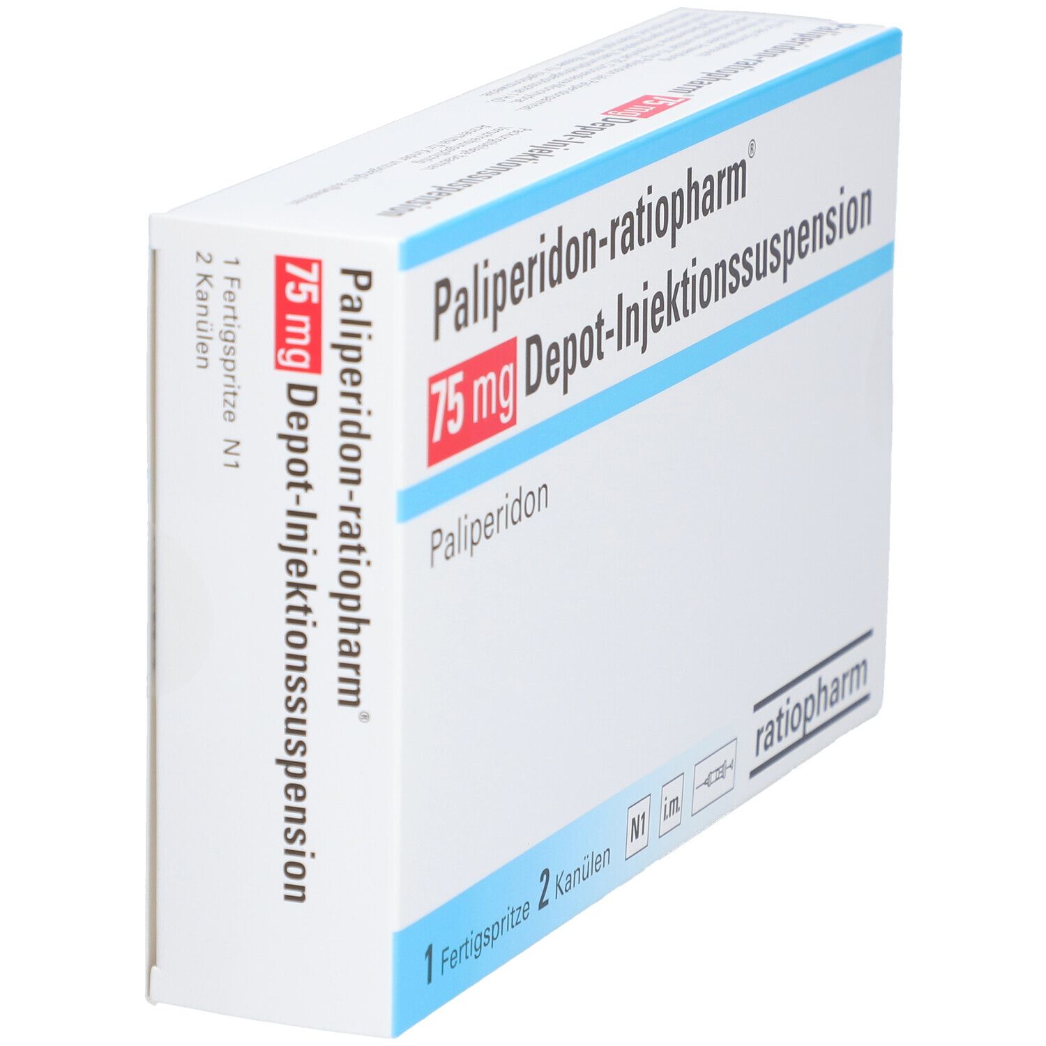 PALIPERIDON-ratiopharm 150 mg Depot-Inj.-Susp.FS 1 St Depot-Injektionssuspension