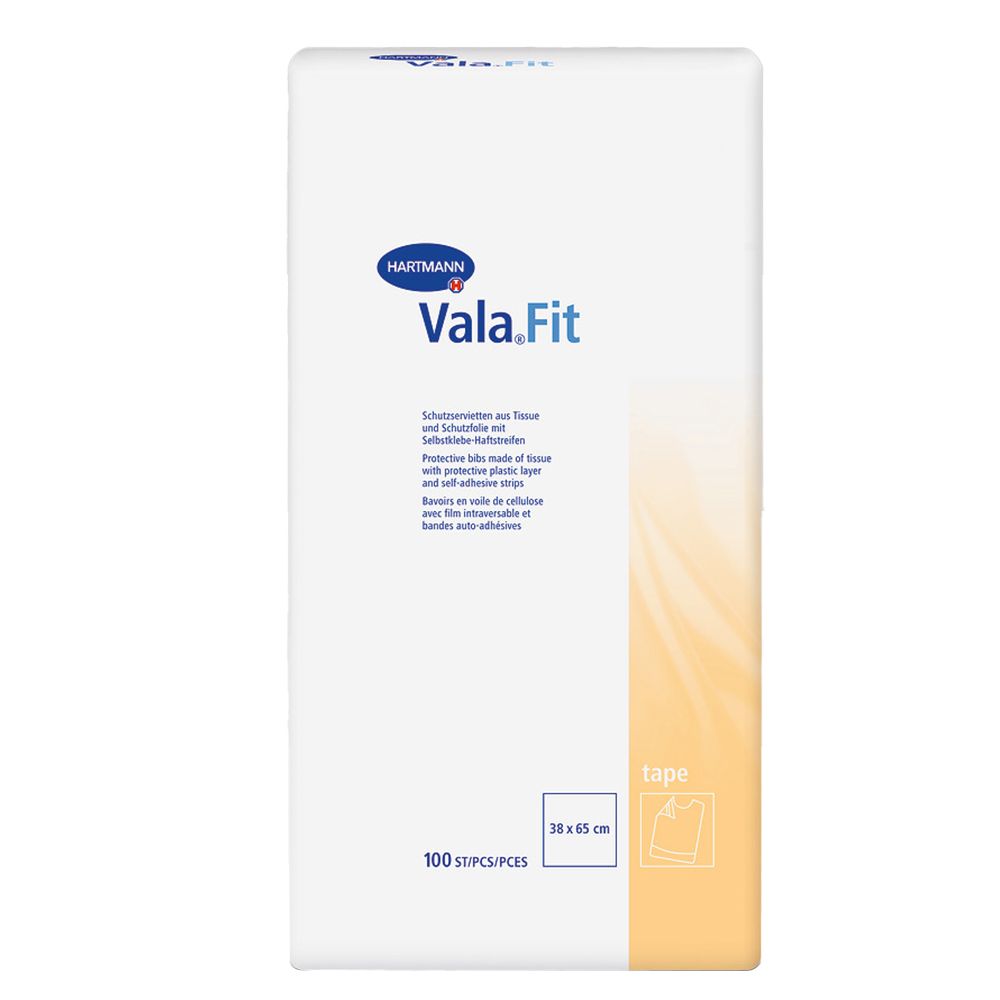 Vala®Fit tape Einmal-Schutzlätzchen 2-lagig, 37x65 cm