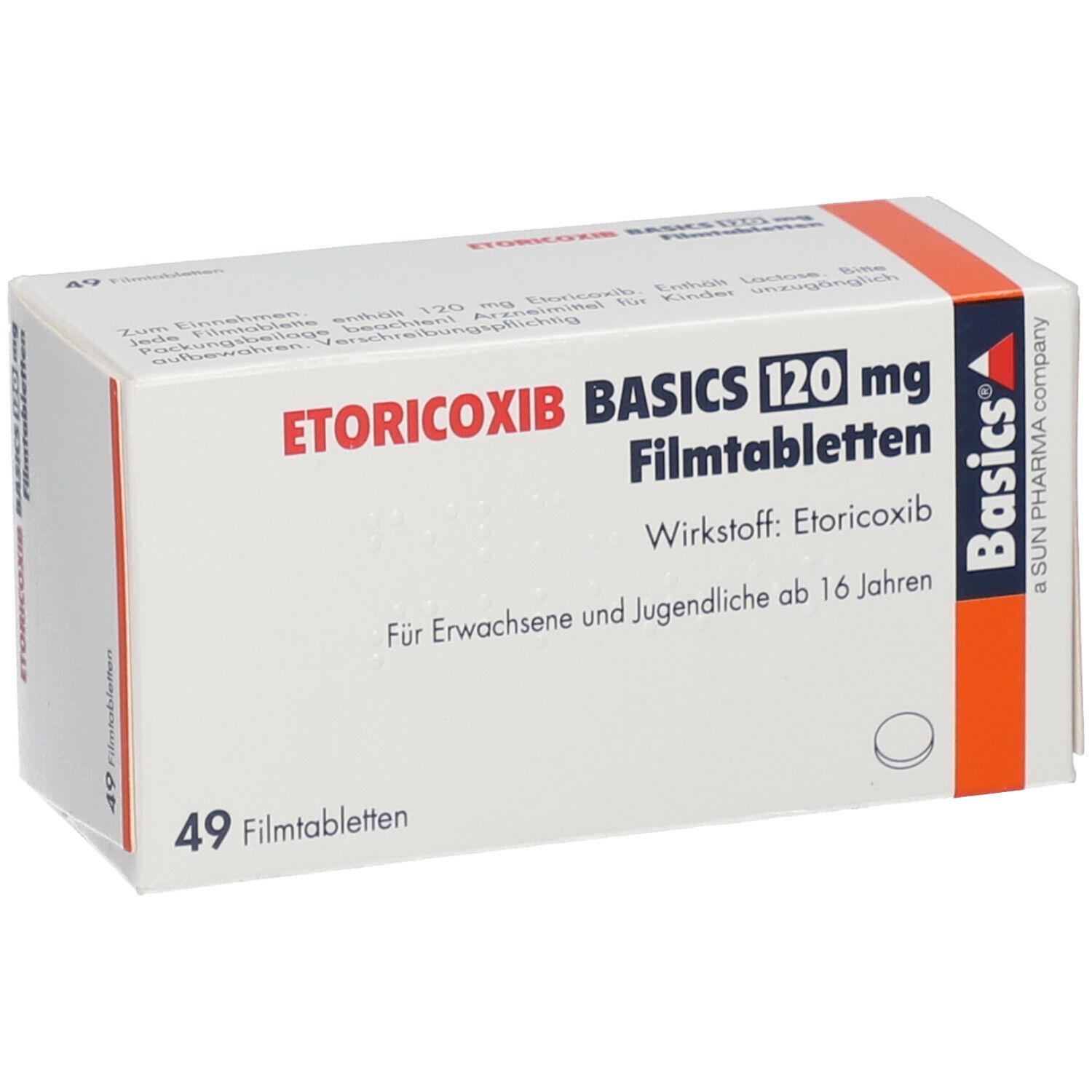 ETORICOXIB BASICS 120 mg Filmtabletten