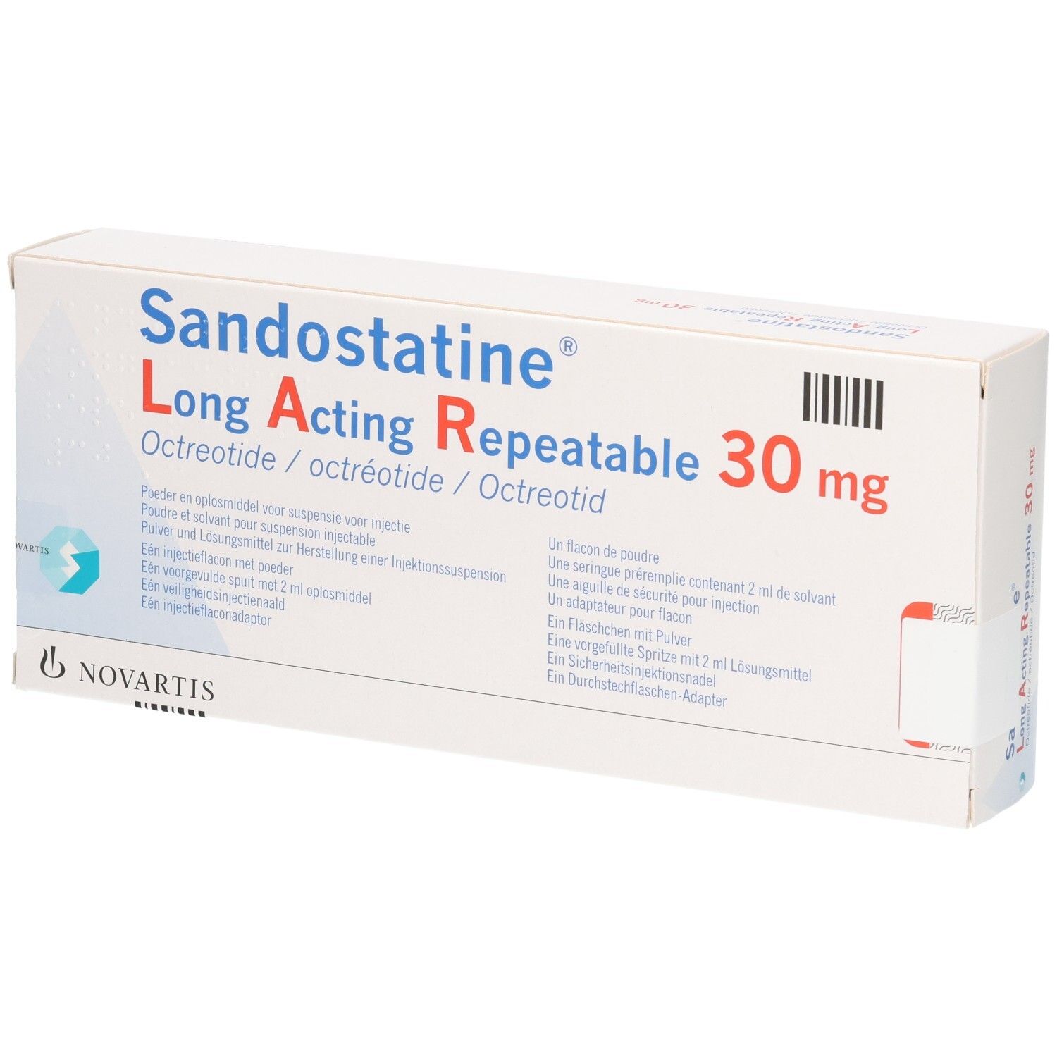 Sandostatin Long Acting Repeatable 30 mg Injektionssuspension.