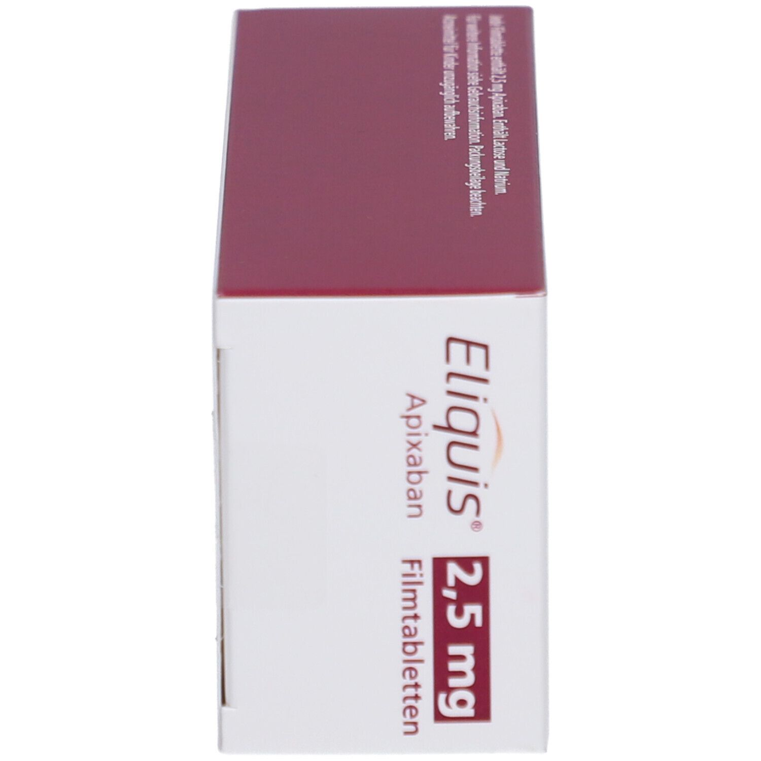 ELIQUIS 2,5 mg Filmtabletten