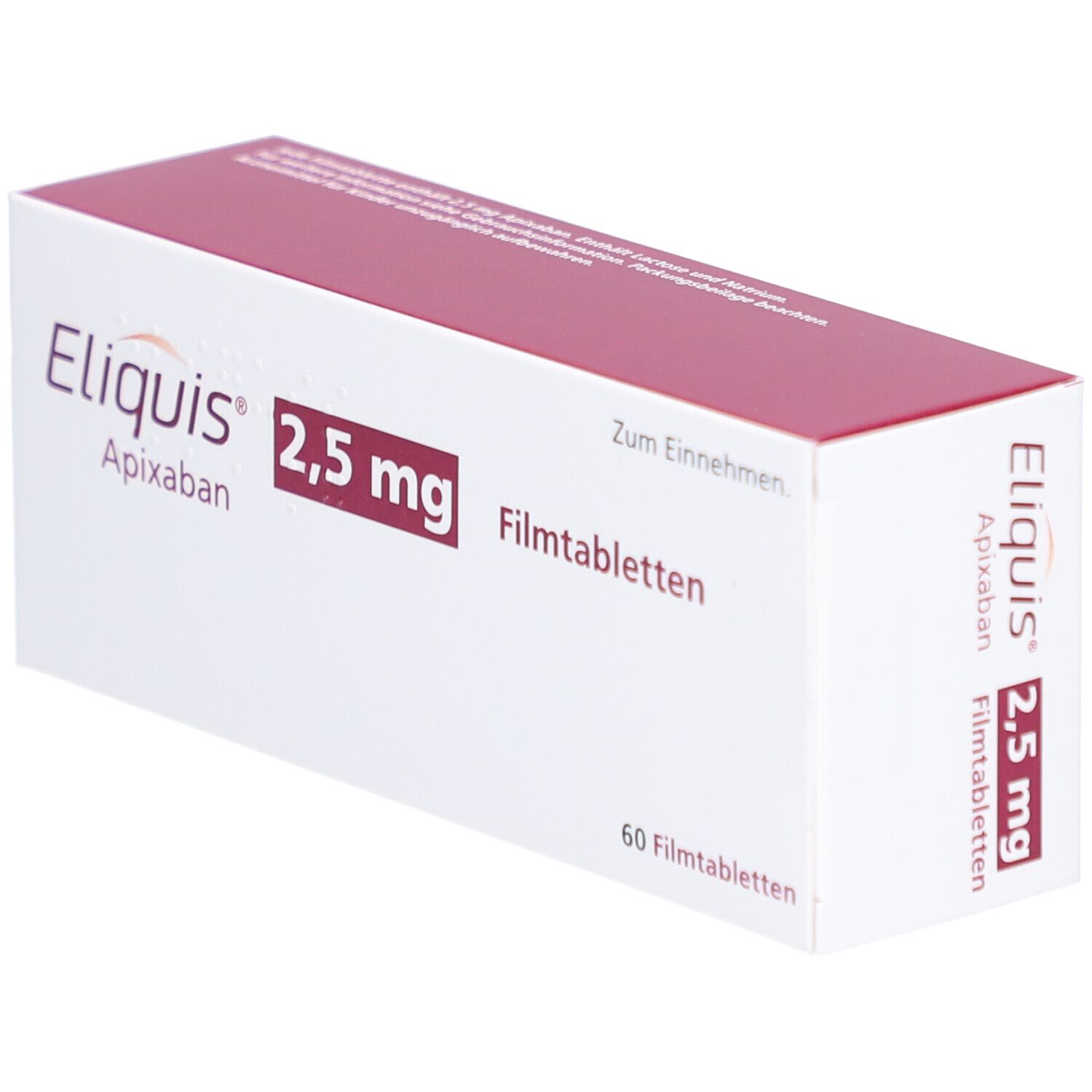 ELIQUIS 2,5 mg Filmtabletten