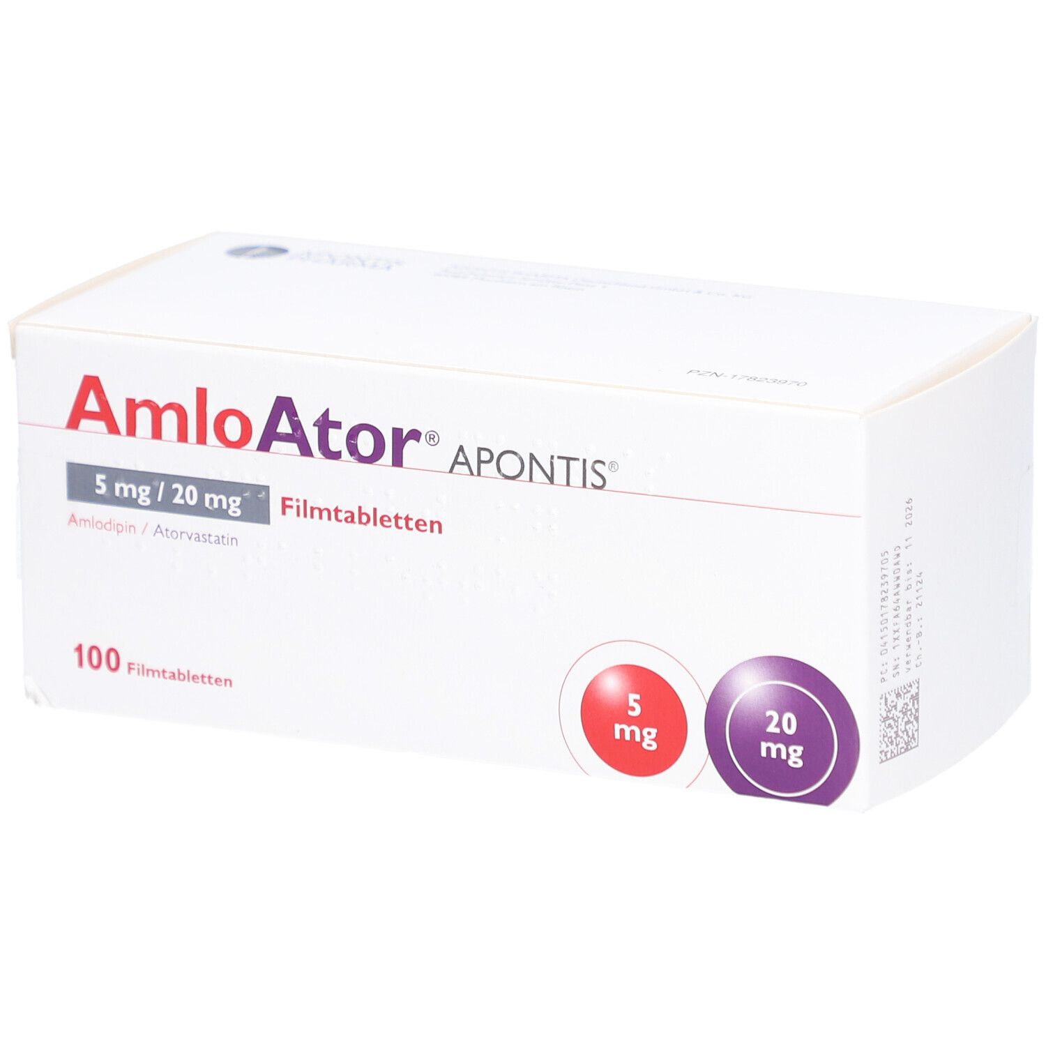 AMLOATOR APONTIS 5 mg/20 mg Filmtabletten