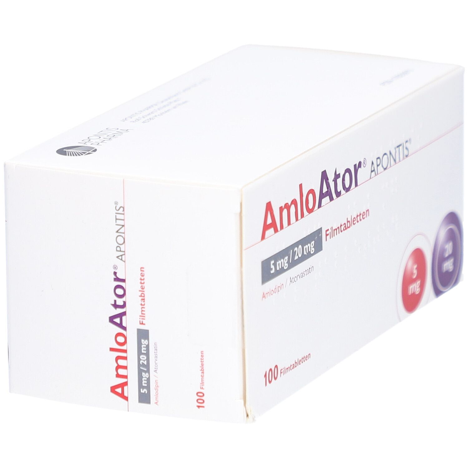 AMLOATOR APONTIS 5 mg/20 mg Filmtabletten