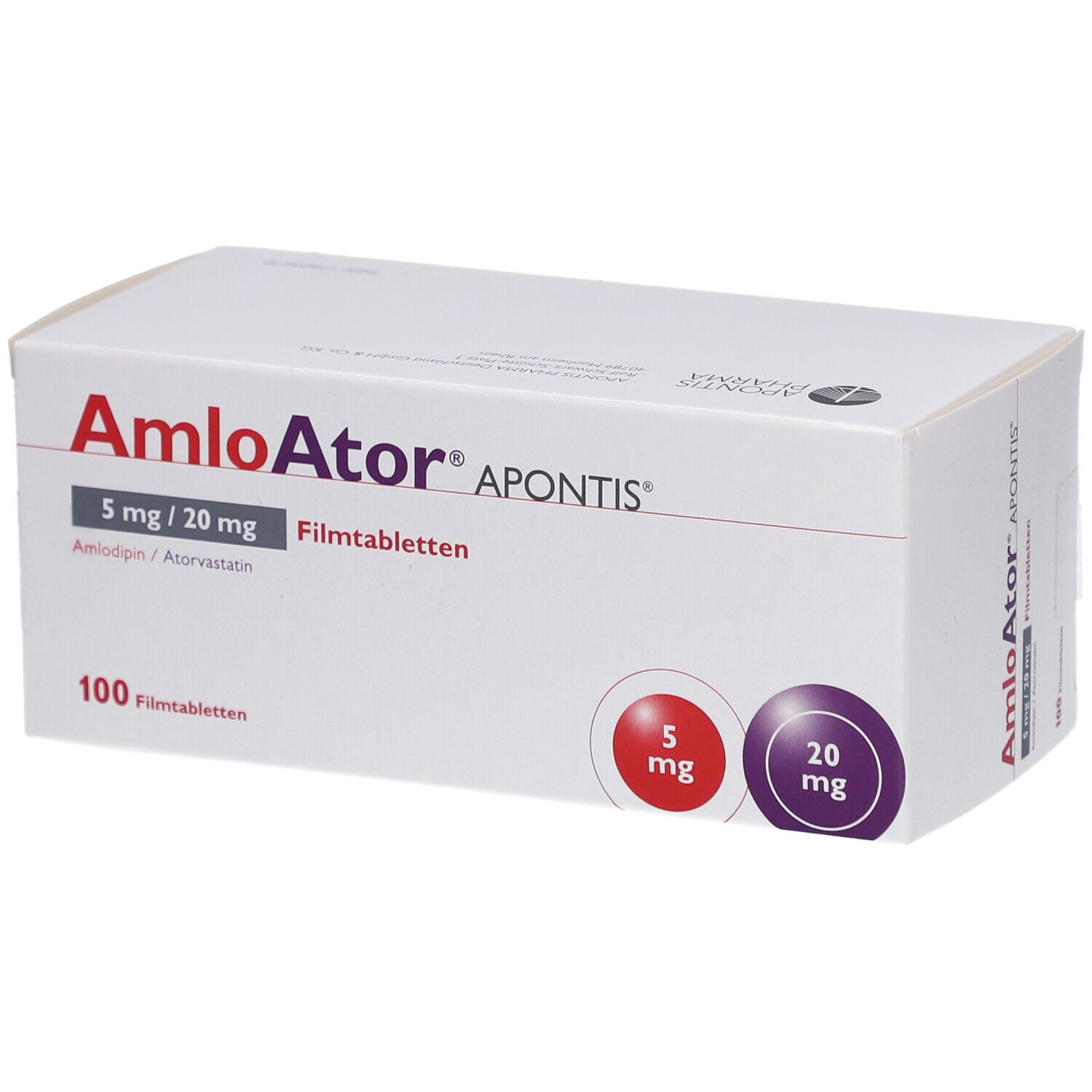 AMLOATOR APONTIS 5 mg/20 mg Filmtabletten