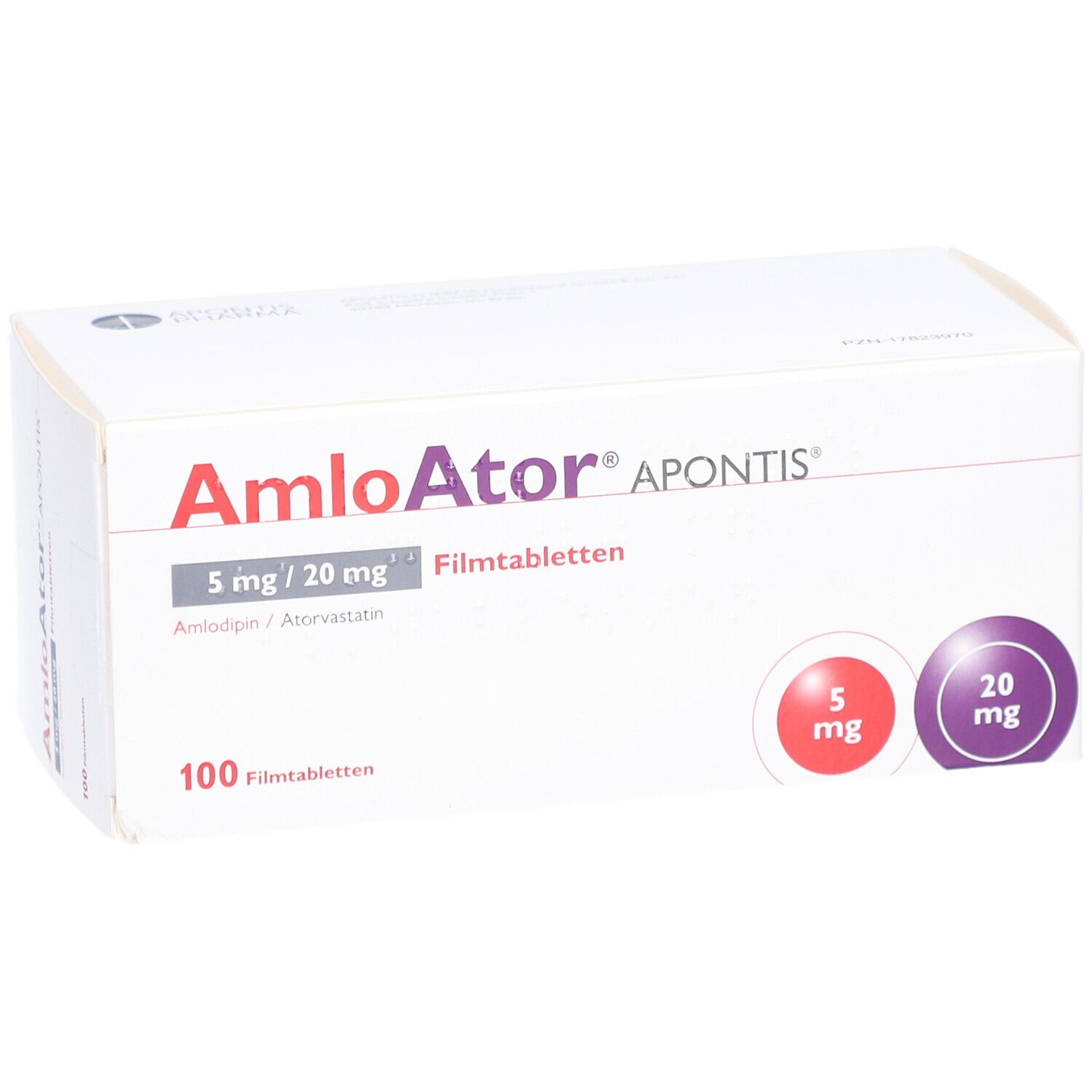 AMLOATOR APONTIS 5 mg/20 mg Filmtabletten