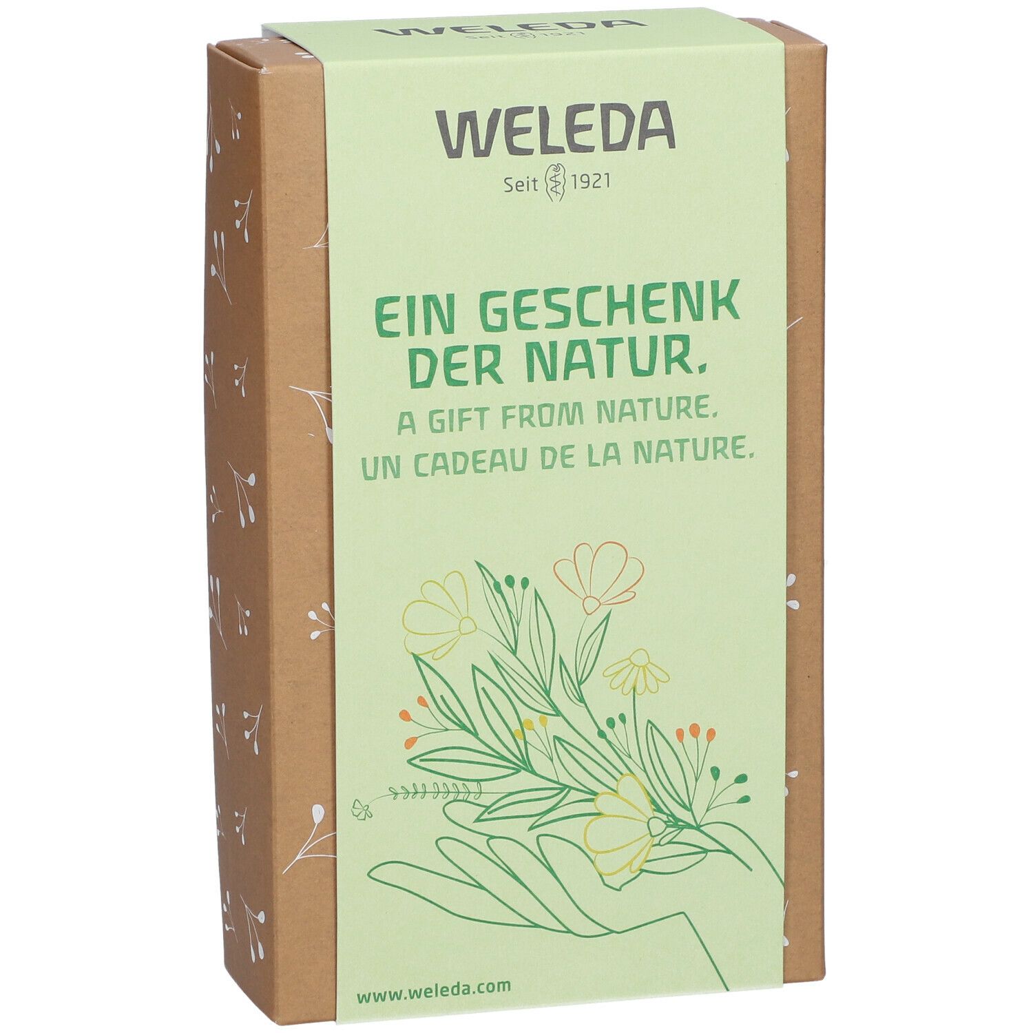 Weleda Ein Geschenk der Natur Geschenkset Aroma Shower Energy + Express Handcreme Sanddorn