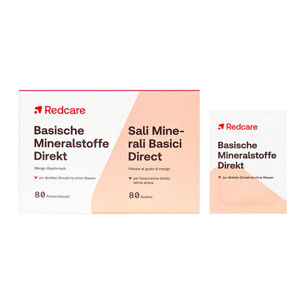 Basische Mineralstoffe Direkt RedCare Doppelpack 2x80 St Beutel