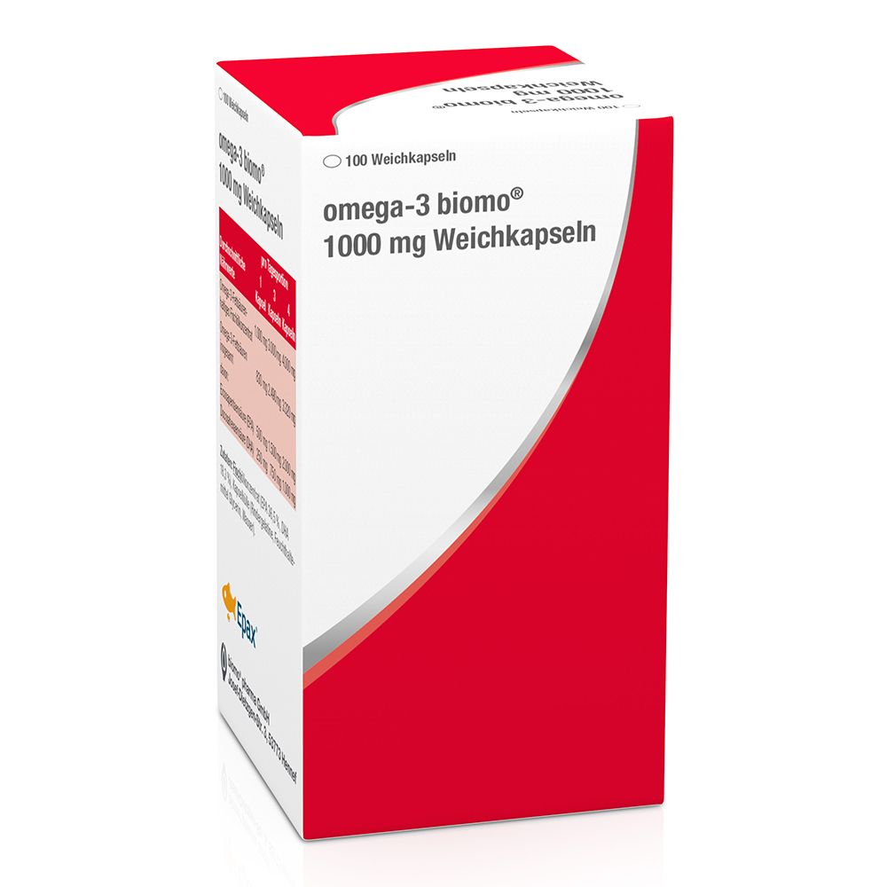 omega-3 biomo® 1000 mg Weichkapseln