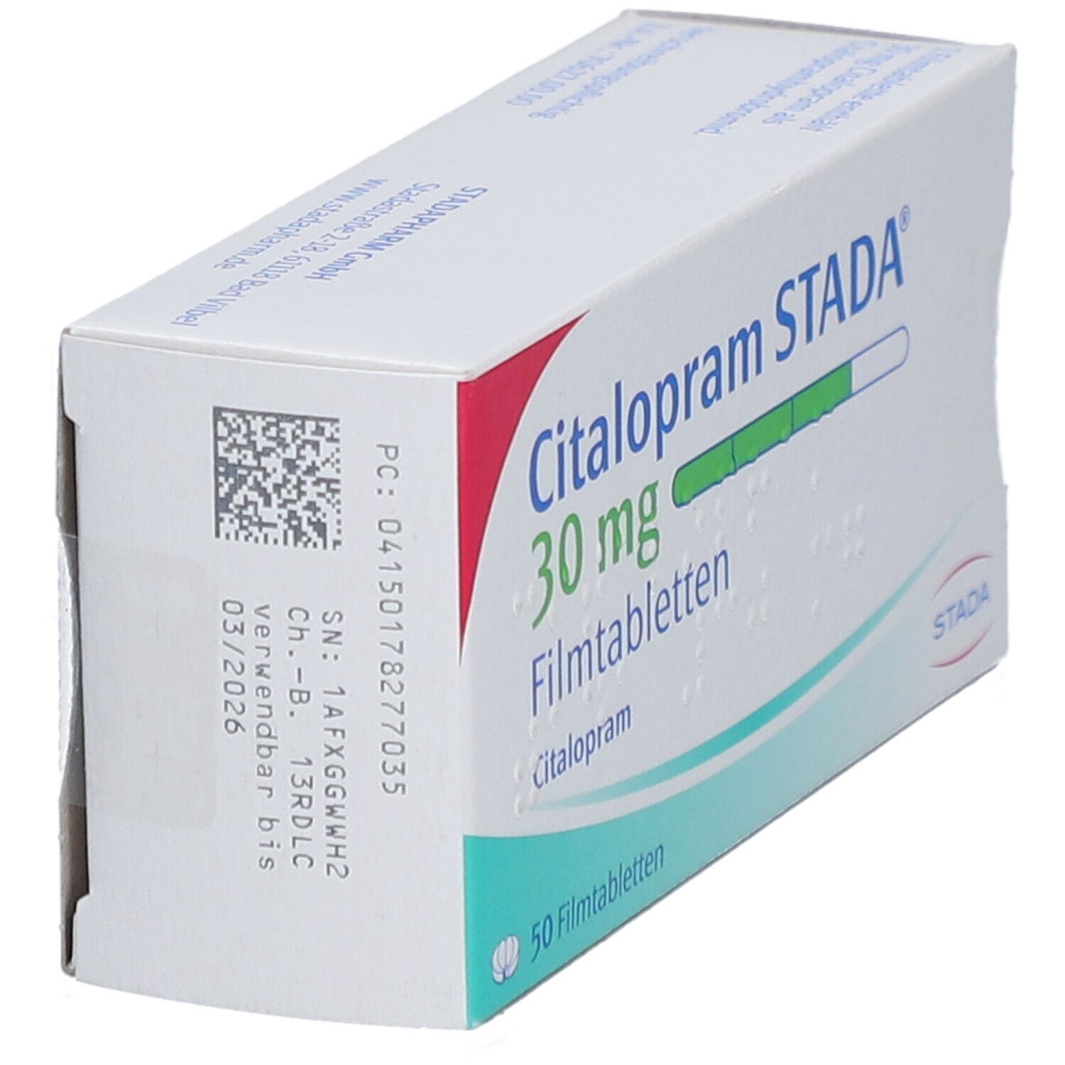 CITALOPRAM STADA 30 mg Filmtabletten