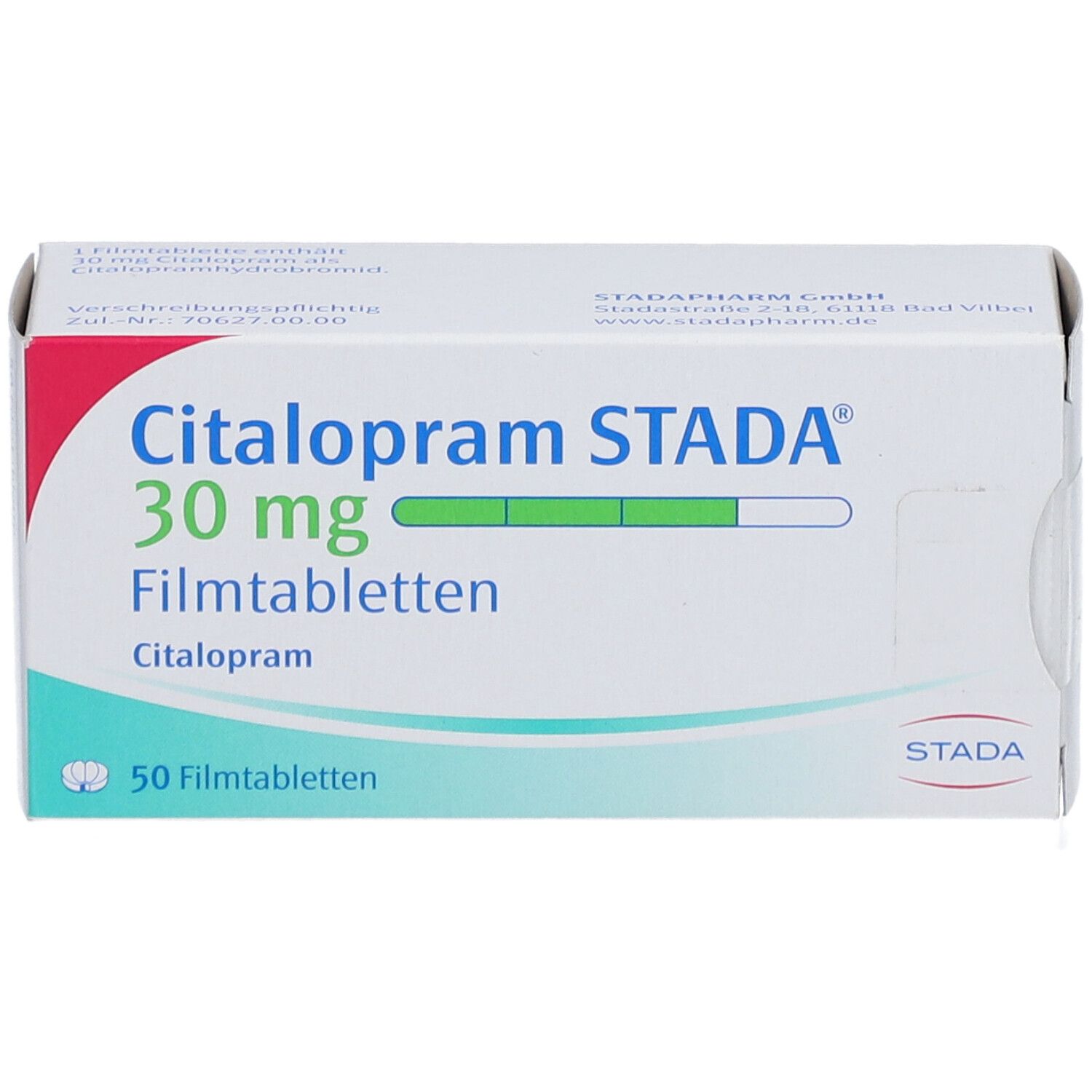 CITALOPRAM STADA 30 mg Filmtabletten