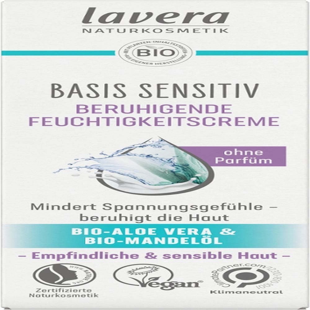 lavera Basis sensitiv Beruhigende Feuchtigkeitscreme Tagescreme