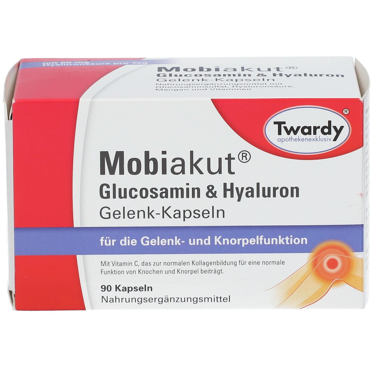 Mobiakut® Glucosamin & Hyaluron Gelenk-Kapseln