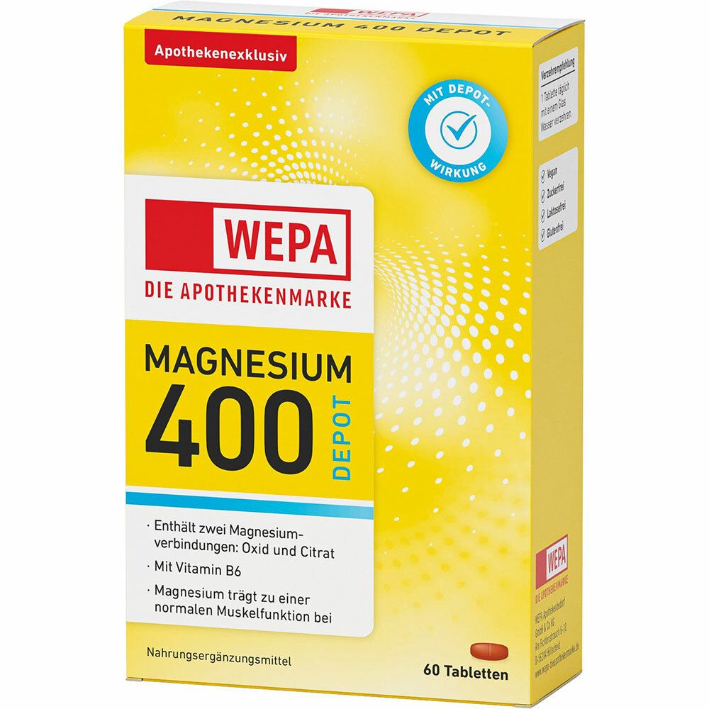 Wepa Magnesium 400 Depot