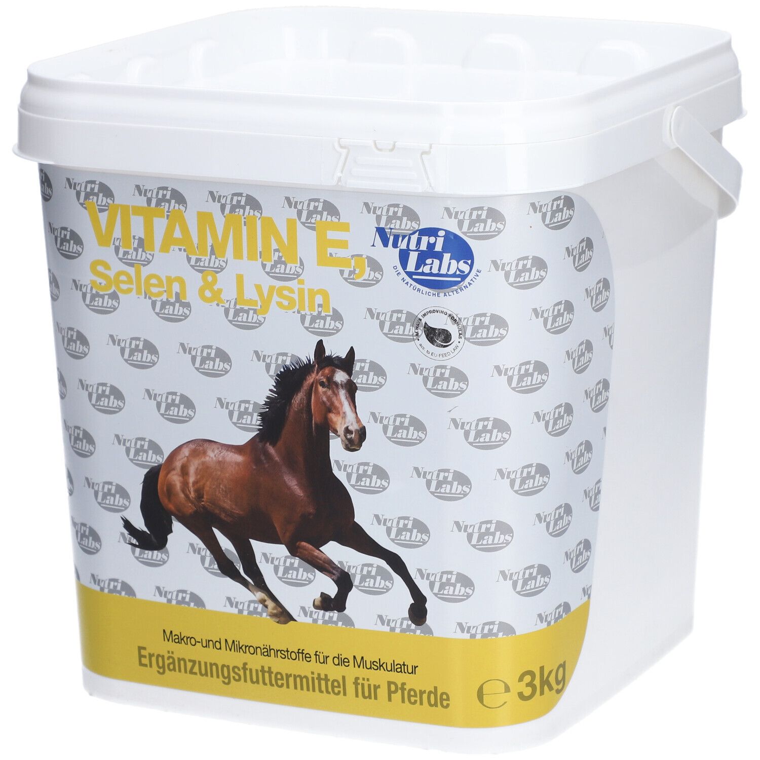 Vitamin E Selen & Lysin Pulver f.Pferde 3 kg