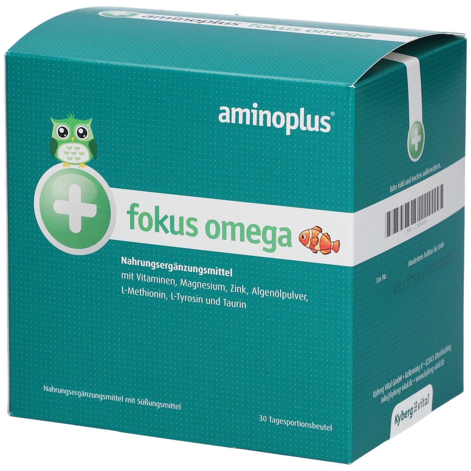 Aminoplus fokus Omega Pulver Portionsbeutel