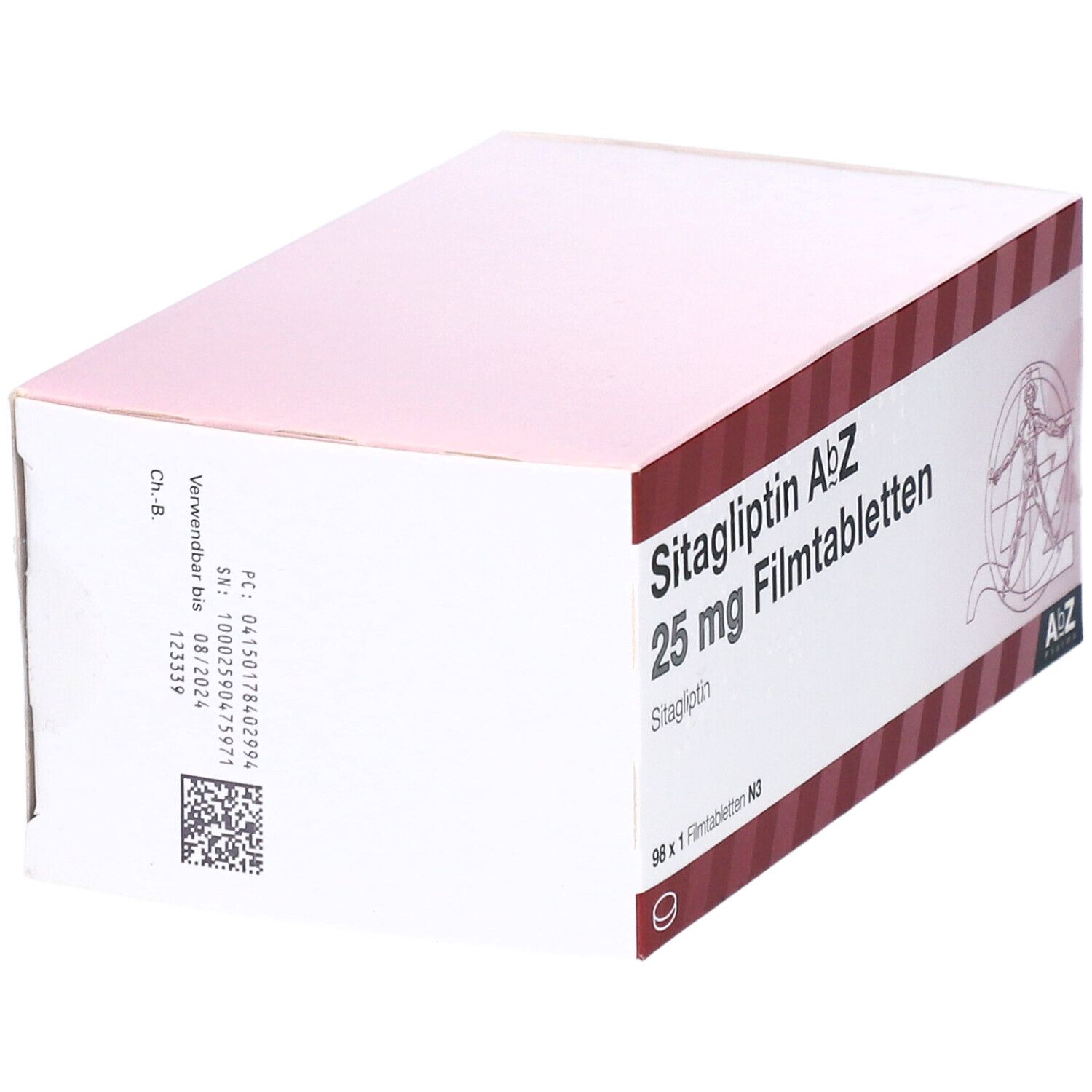 Sitagliptin AbZ 25 mg Filmtabletten 98 St