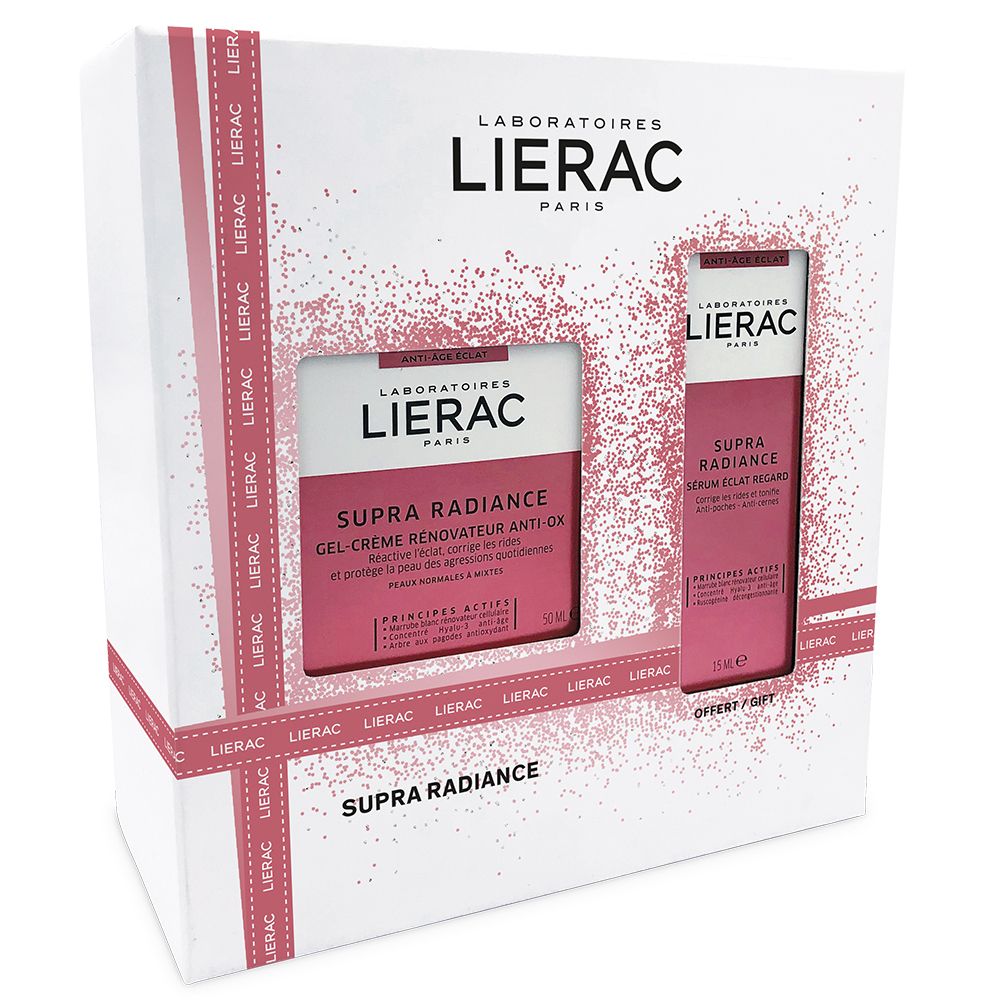 LIERAC x-mas Set Supra Radiance Gel-Creme