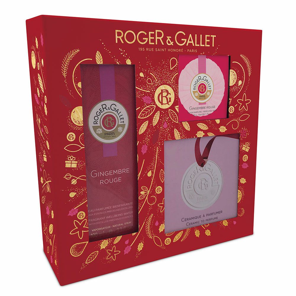 ROGER & GALLET Gingembre Rouge Geschenkset