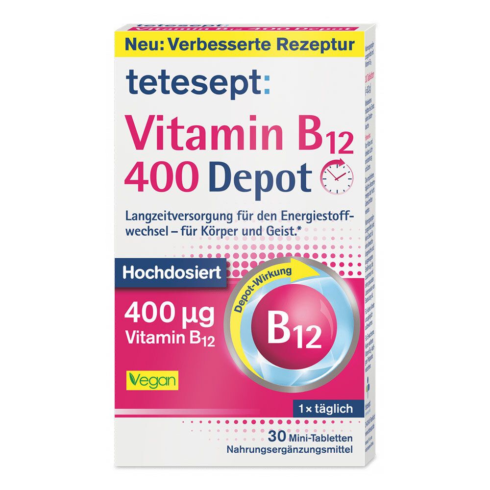 tetesept® Vitamin B12 400 Depot