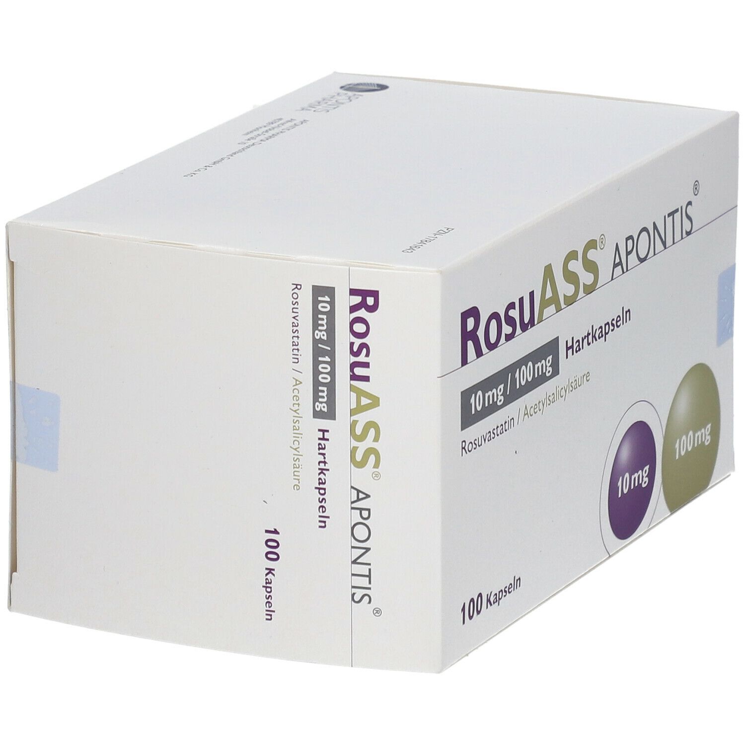 Rosuass Apontis 10 mg/100 mg Hartkapseln 100 St