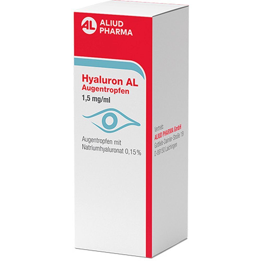 Hyaluron AL Augentropfen 1,5 mg / ml