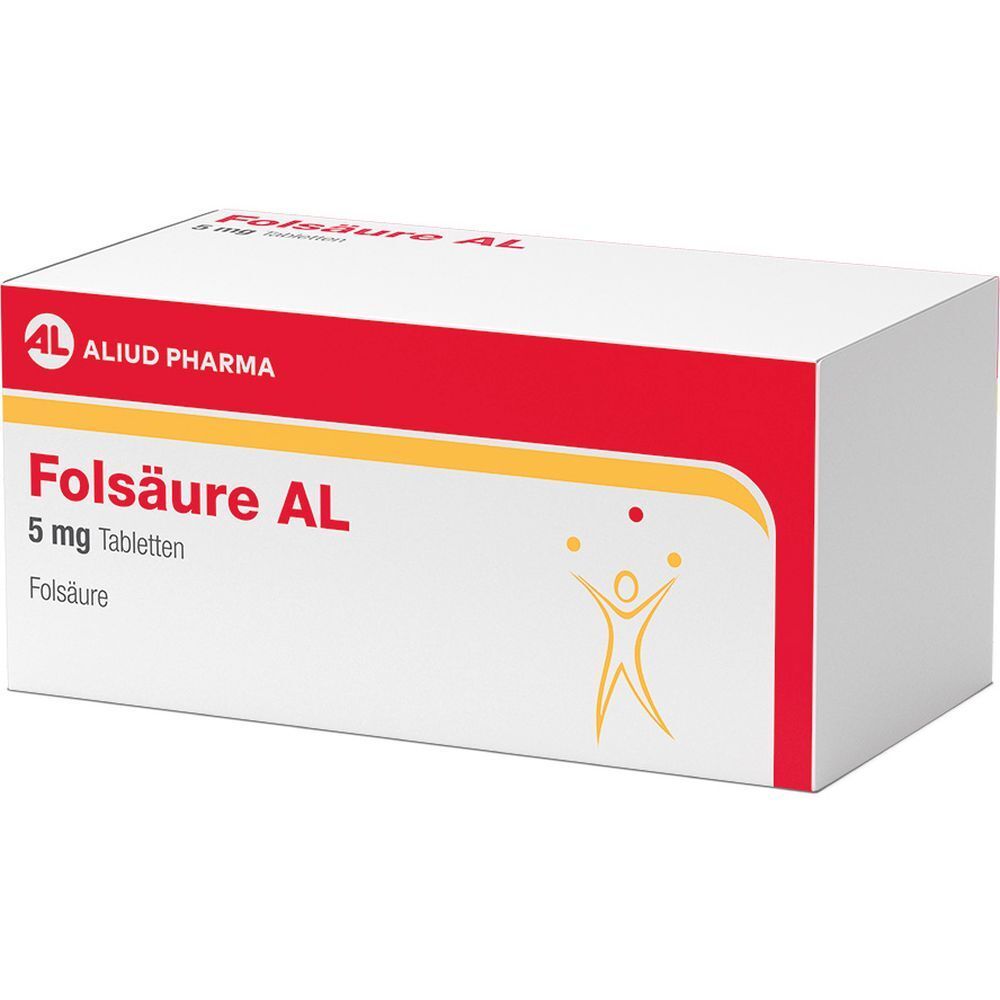 Folsäure AL 5 mg Tabletten