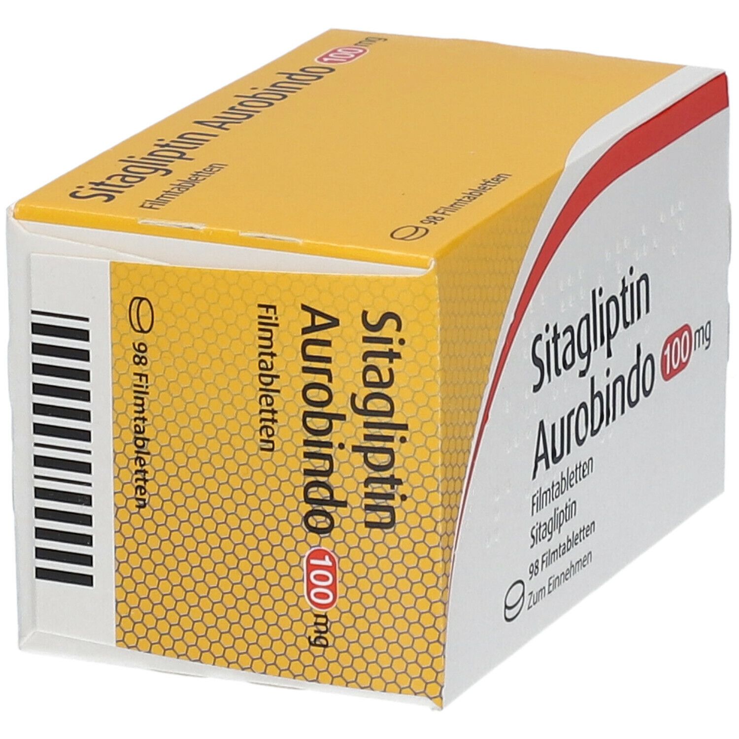 Sitagliptin Aurobindo 100 mg Filmtabletten 98 St