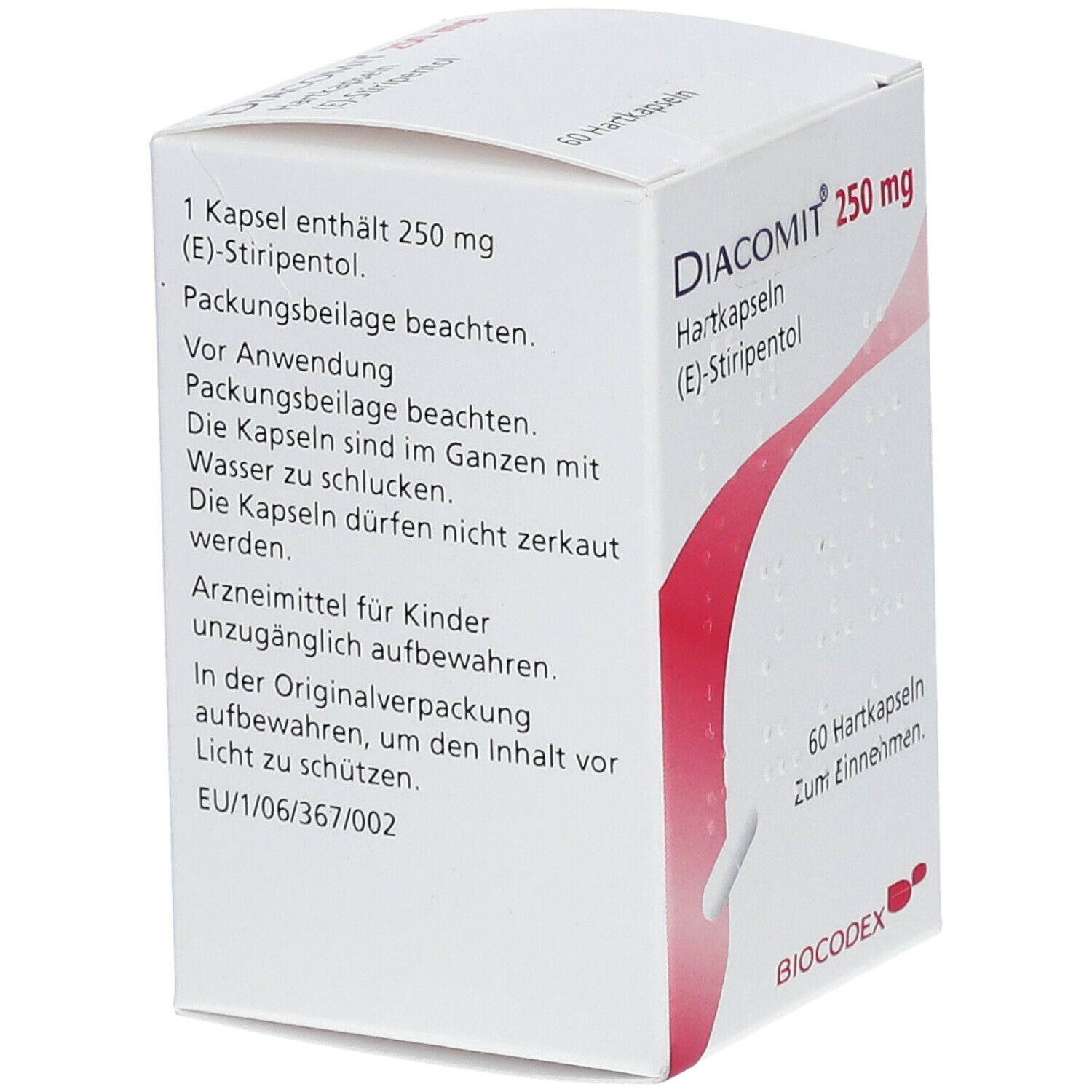 Diacomit 250 mg Hartkapseln 60 St