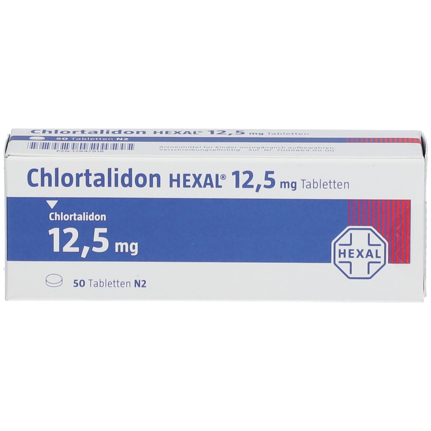 CHLORTALIDON HEXAL 12,5 mg Tabletten