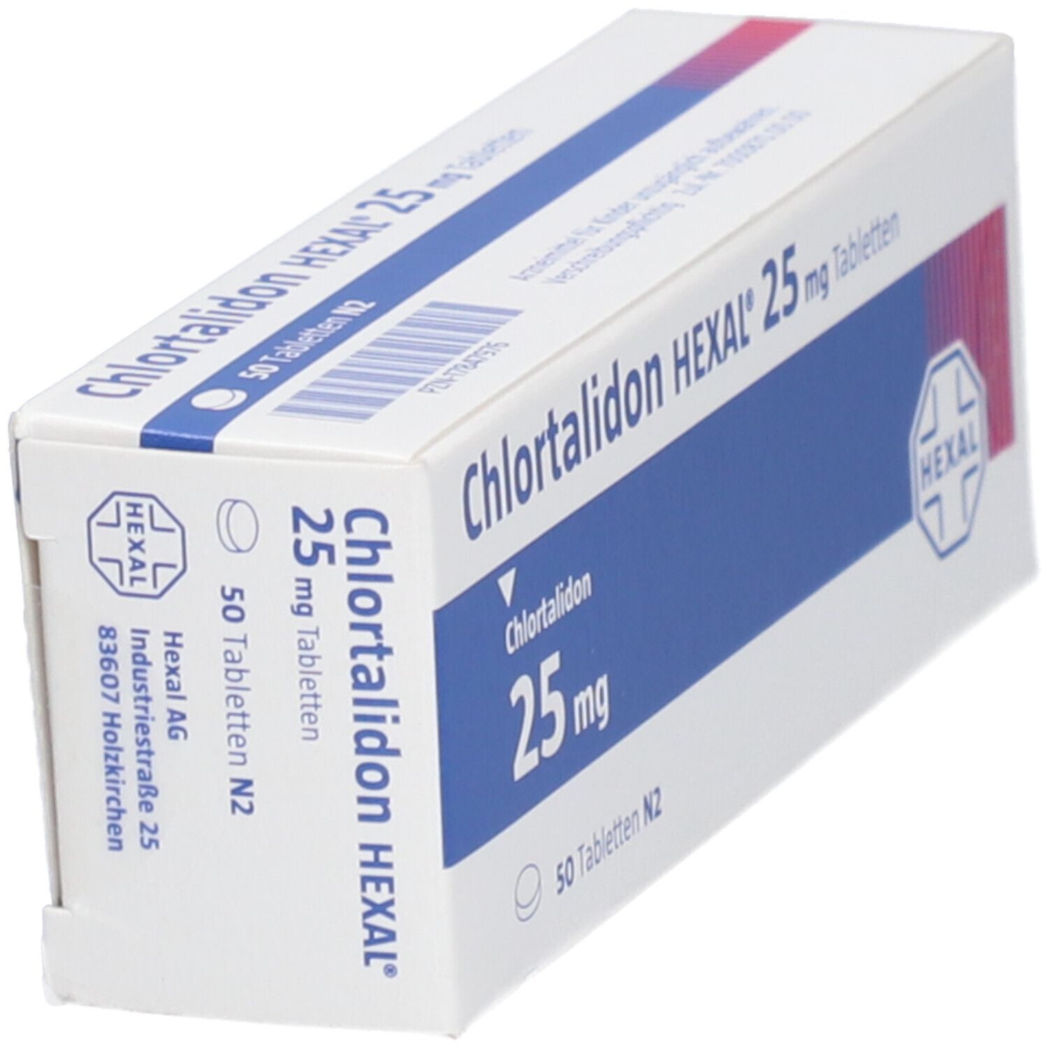 Chlortalidon Hexal 25 mg Tabletten 50 St