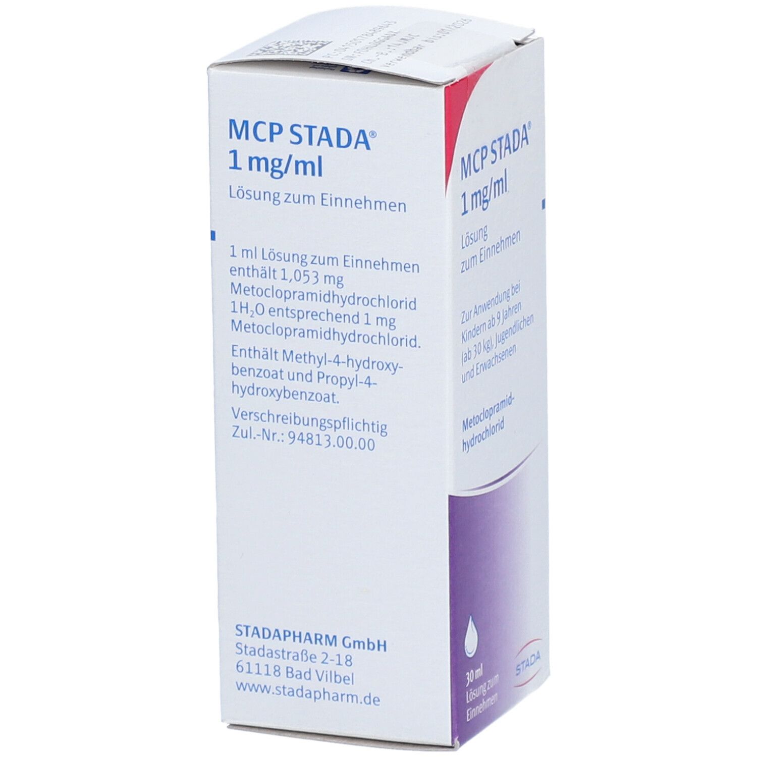 MCP Stada 1 mg/ml Lösung zum Einnehmen 30 ml