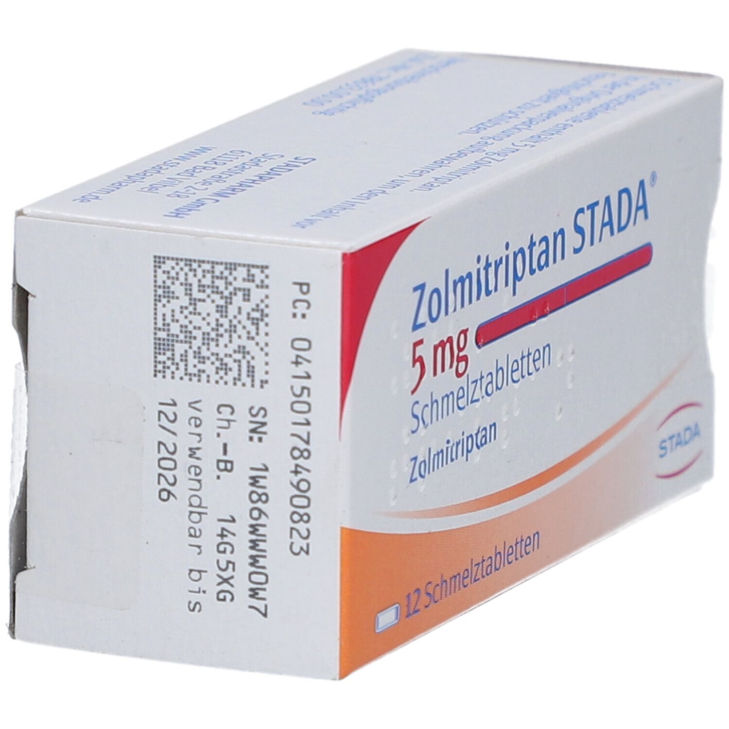 ZOLMITRIPTAN STADA 5 mg Schmelztabletten